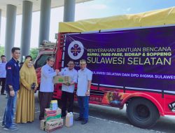 PHRI & IHGMA Sulsel Kirim Bantuan Bencana Banjir Sulsel