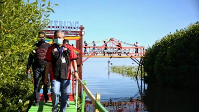 Pj Walikota Makassar Dukung Pengembangan Objek Wisata Mangrove Lantebung