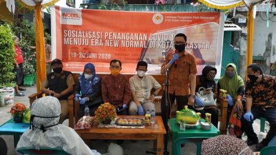 LP2M STIE Nobel Sosialisasi Penanganan Covid-19