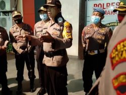 Polrestabes Makassar Terjunkan 700 Personel Keliling Kota Himbau Warga Patuhi Protokol Kesehatan