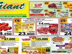 Katalog Promo Giant 29 Juli 2020 Pesta Diskon Besar-Besaran