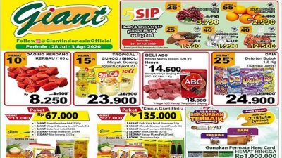 Katalog Promo Giant 29 Juli 2020 Pesta Diskon Besar-Besaran