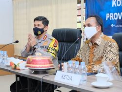 Kunjungi KPU Provinsi, Kapolda Sulsel Tegaskan Siap Sukseskan Pilkada di Sulsel