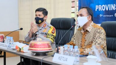 Kunjungi KPU Provinsi, Kapolda Sulsel Tegaskan Siap Sukseskan Pilkada di Sulsel