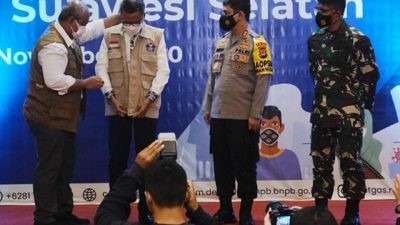 BNPB Akui Gubernur Sulsel Berhasil Tangani Covid-19