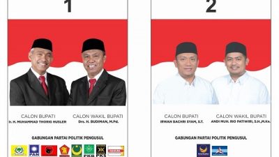 Update Hasil Quick Count Pilkada Luwu Timur 2020