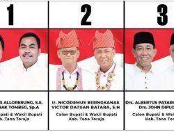 Update Hasil Quick Count Pilkada Tana Toraja 2020