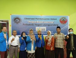 Mahasiswa S3 – Pendidikan Vokasi Keteknikan (PVKT) Univ. Negeri Makassar Observasi di Politeknik Negeri Ujungpandang