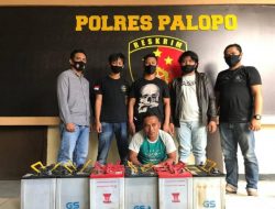 Spesialis Pencuri Aki di Palopo Dibekuk Polisi