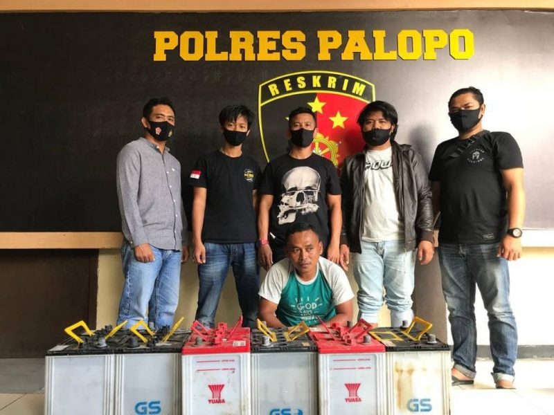 Spesialis Pencuri Aki di Palopo