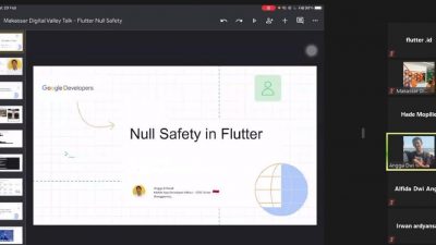 Bersama Google Developer Expert, Belajar Bersama Seputar Teknologi Flutter