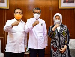 Jelang Pelantikan, DP – Fatma Silaturahmi ke Nurdin Abdullah