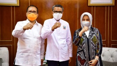 Jelang Pelantikan, DP – Fatma Silaturahmi ke Nurdin Abdullah