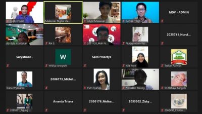 Online Session Communivation Makassar Digital Valley, Ajak Para Peserta Agar Adaptif Terhadap Perubahan