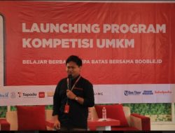 Booble.id Launching Program Kompetisi UMKM, Ada Hadiah Bantuan Modal Hingga Rp145 Juta