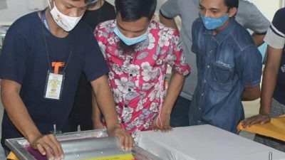 Tapada Beri Pelatihan Sablon untuk Warga Binaan Lapas Makassar