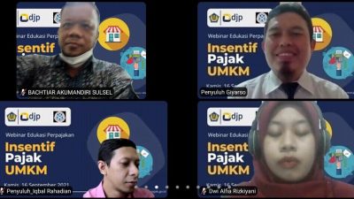 AKUMANDIRI Edukasi Pelaku UMKM tentang Pajak