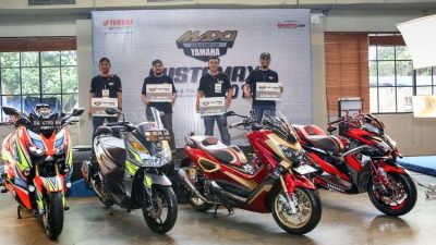 Lomba Modifikasi Motor Yamaha, Online Customaxi 2021 Resmi Dimulai