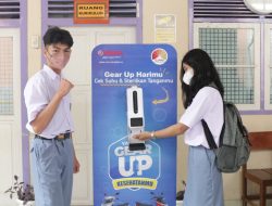 Dukung PTM, PT SJAM Salurkan Alat Cek Suhu Tubuh dan Hand Sanitizer ke Sekolah-sekolah