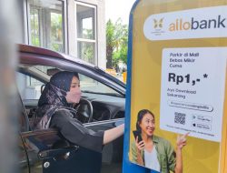 Pakai Allo Bank, Bayar Parkir Cuma Rp1 di TSM Makassar