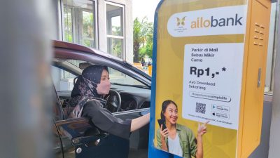 Pakai Allo Bank, Bayar Parkir Cuma Rp1 di TSM Makassar