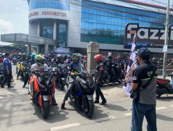 Ribuan Bikers Ramaikan Yamaha Maxi Day Sulselbar 2022