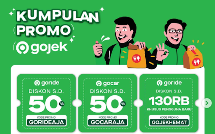 kode promo gojek hari ini