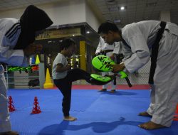 Rozora Taekwondo Club Makassar Resmi Dibuka, 150 Anak Ikuti Trial