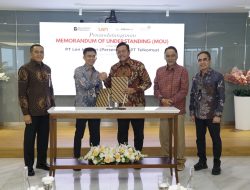 Telkomsat dan PT Len Industri Tandatangani MoU untuk Perkuat Kolaborasi Pertahanan Berbasis Satelit