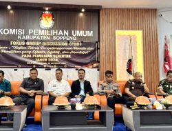 FGD KPU Soppeng Bahas Penguatan Teknis Penyelenggaraan Pemilu