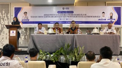 Raker dan Workshop APDESI Sulsel Bahas Penguatan Kewenangan Desa