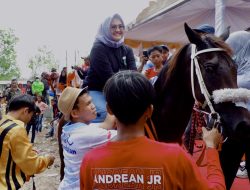 Keren!!! Kuda Andalan Milik Vonny Ameliani Naik Podium di Kualifikasi Pra Porprov