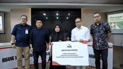 Pemkot-FKIJK Sulselbar Salurkan Bantuan ke Keluarga Korban Kerusuhan di Makassar