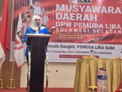 Sehari Setelah Terpilih Sebagai Ketua KNPI Sulsel, Vonny Hadiri Musyawarah Pemuda LIRA