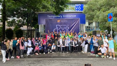 Kolaborasi dengan Rumah Terapi Orthotrimedical, Novotel Makassar Grand Shayla Gelar Car Free Day Bersama Disabilitas