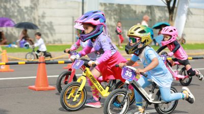 60 Rider Cilik Adu Kecepatan di Latpres BBM Jelang Kejuaraan Nasional
