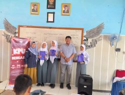 Literasi Demokrasi, KPU Soppeng Sambangi SMAN 6