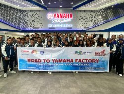 15 SMK Terbaik Sulselbar “Bedah” Kecanggihan Pabrik Yamaha di Jakarta