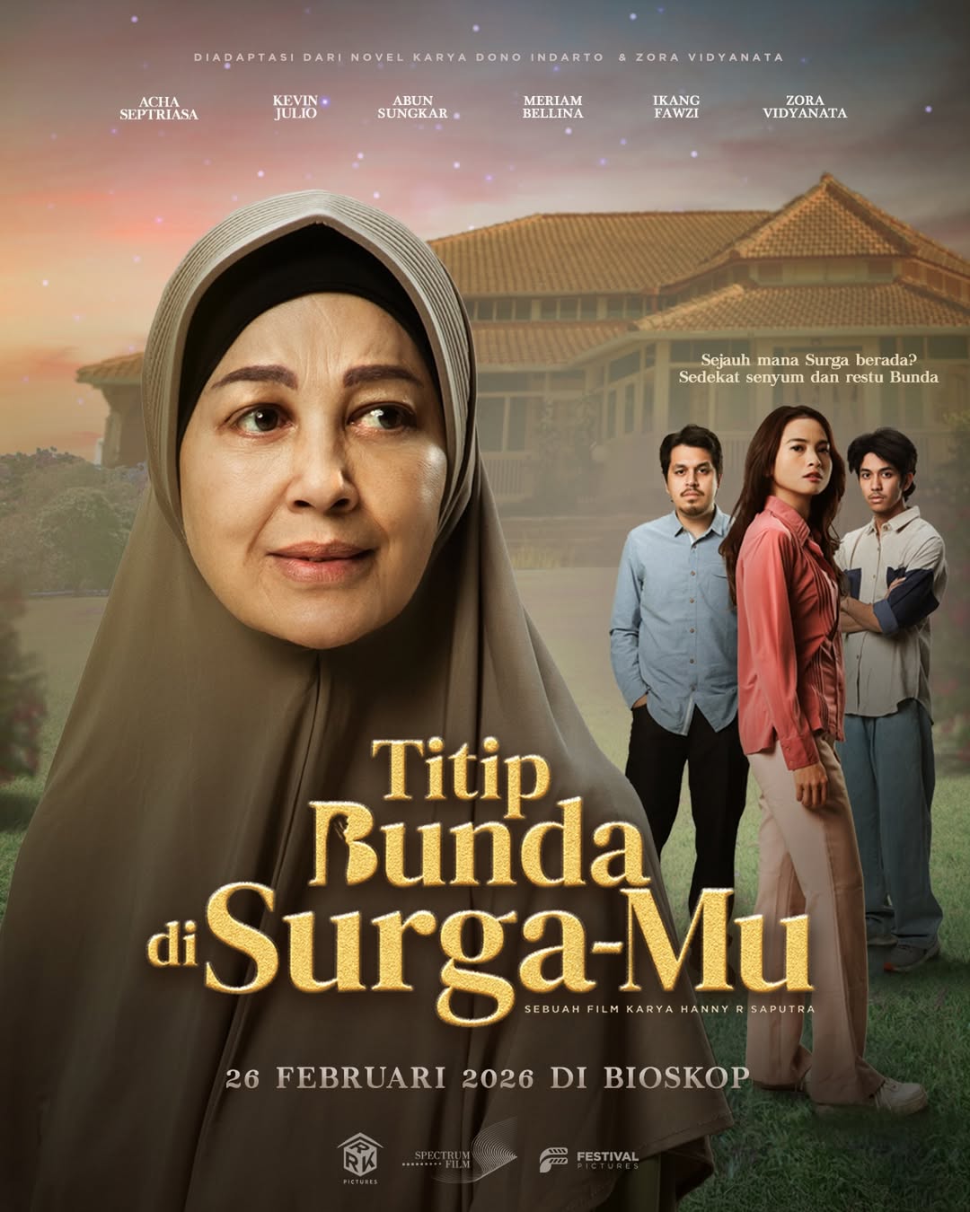 Official poster film Titip Bunda di Surgamu