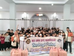 Wujud Kepedulian dan Kebersamaan di Bulan Suci, DPC IKA UNM CAB Makassar Gelar Ramadhan Berbagi