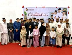 Meski Umrah, Vonny Ameliani Tetap Gerakkan Gerindra Jeneponto Santuni Anak Yatim