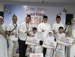 Kantor Perwakilan LPS III Gelar Iftar dan Santuni Anak Yatim-Dhuafa di Makassar