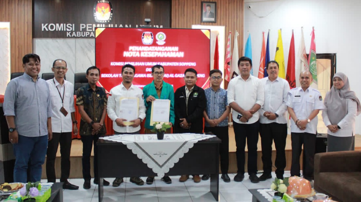 Kolaborasi KPU Soppeng–STAI Al Gazali, Fokus Pendidikan Pemilu