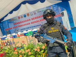 Bea Cukai Sulbagsel Musnahkan 31,9 Juta Rokok dan Ribuan Liter Miras
